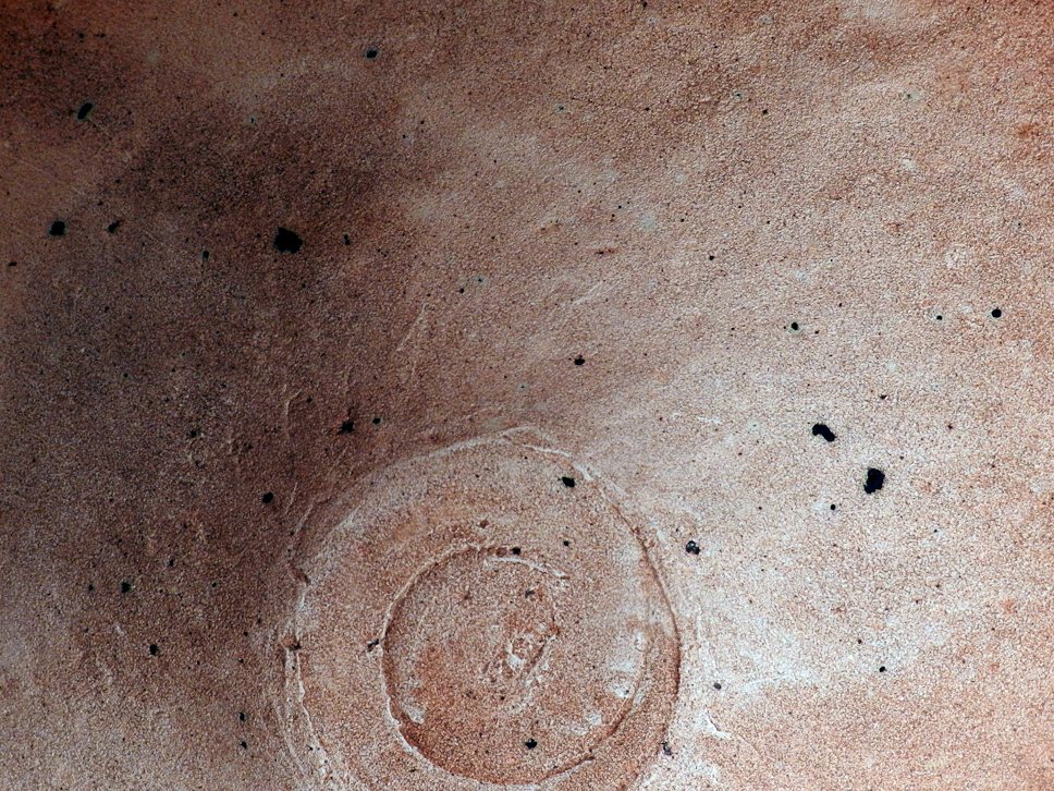 Dry Recumbent Bowl, Detail