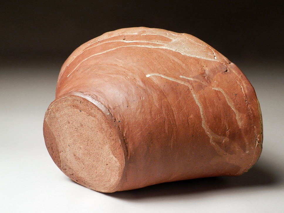 Recumbent Bowl With Glaze detail
