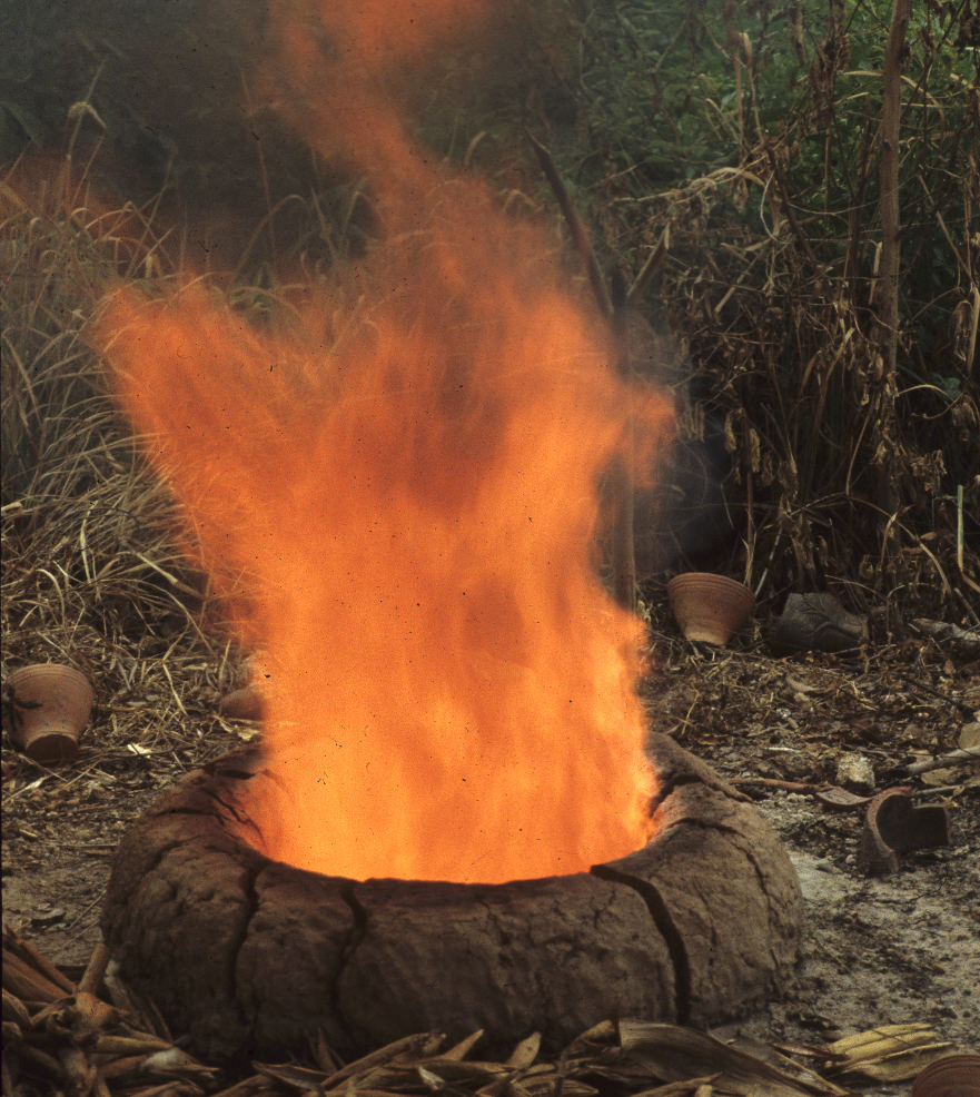 In Ground Kiln Chimney