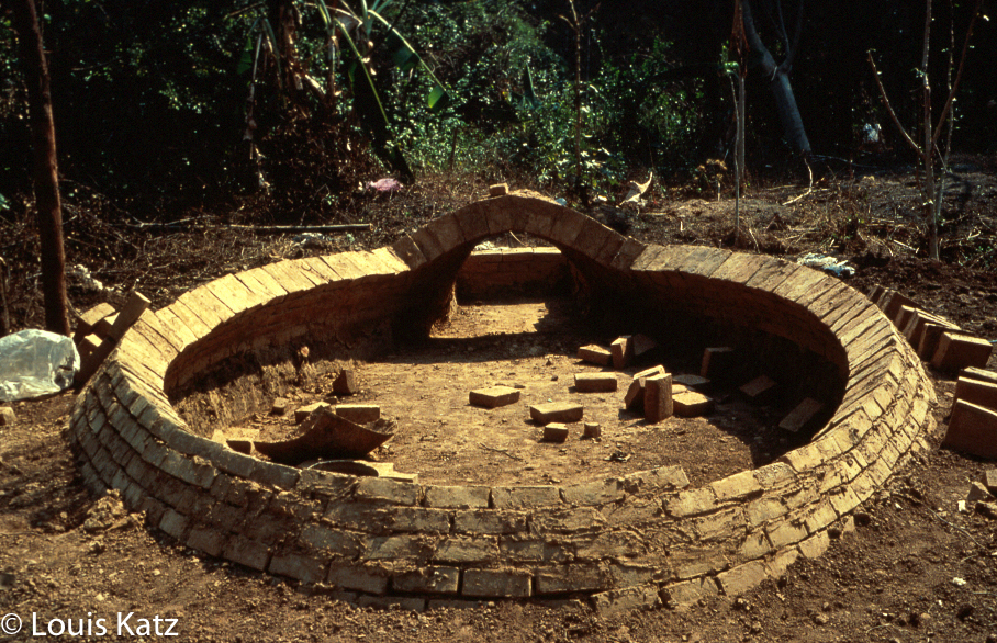 Partially Built Scorpion Kiln